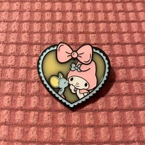 Loungefly My Melody heart enamel pin